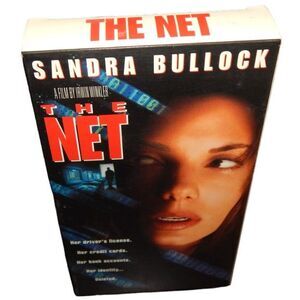 The Net Sandra Bullock Dennis Miller Jeremy Northam vintage VHS in original case